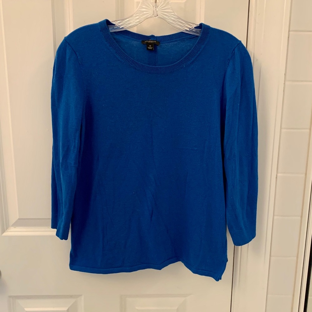 Ann Taylor button back sweater